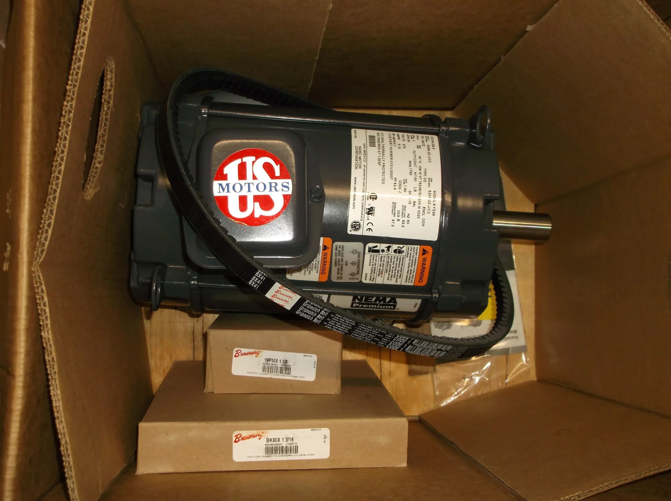 5HP High-Static Kit 575/60/3 RPM:1760