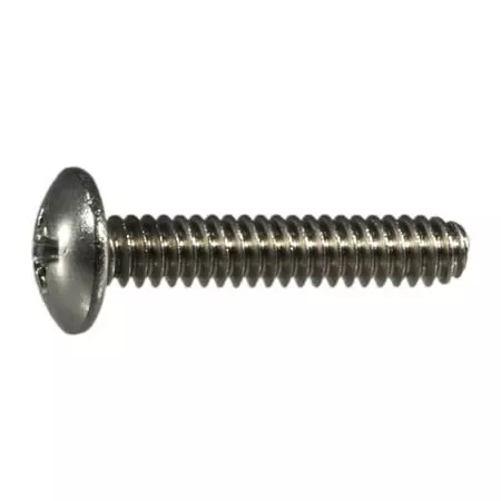 #6-32 x 3/418-8 Stainless Phillips Truss Head Machine Screws (15 pcs.)