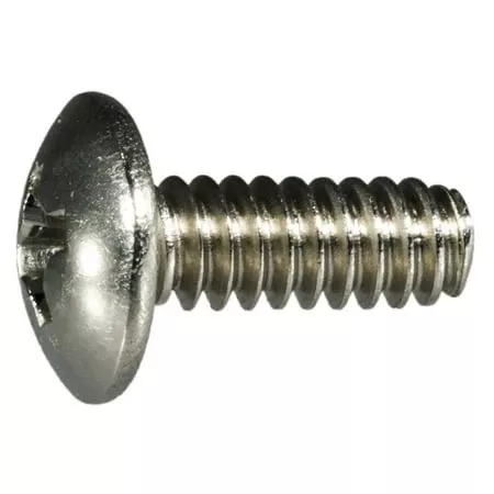 #6-32 x 3/818-8 Stainless Phillips Truss Head Machine Screws (25 pcs.)