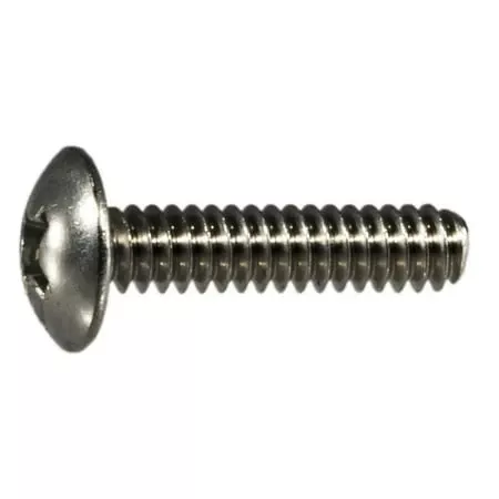 #6-32 x 5/818-8 Stainless Phillips Truss Head Machine Screws (15 pcs.)