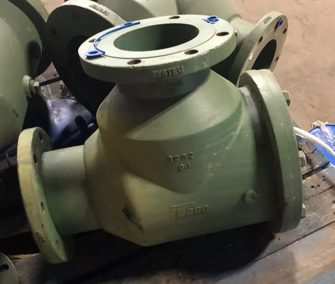 6" X 6" Flanged Rear Suction Diffuser Strainer