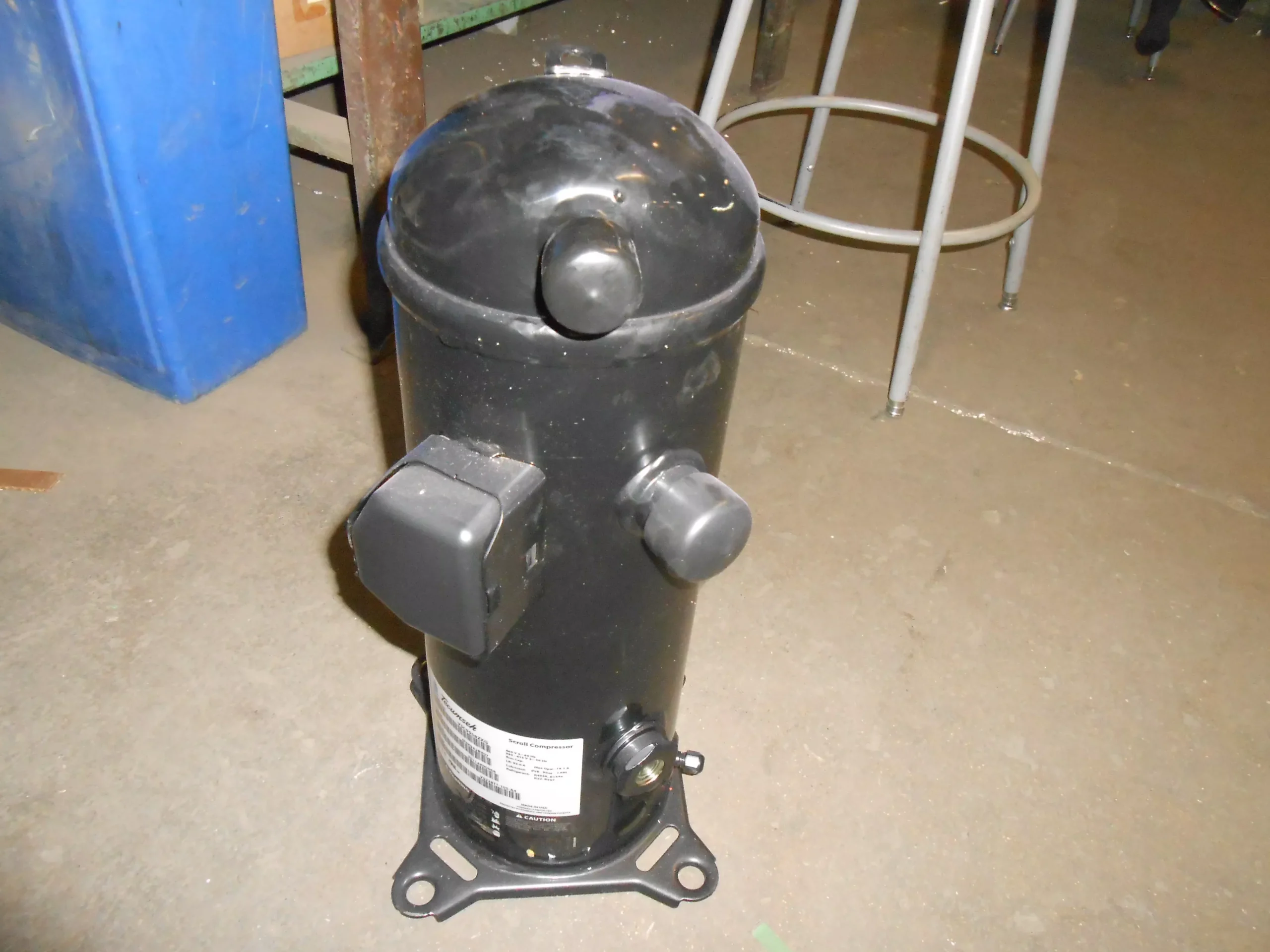 7-1/2 HP Scroll Compressor 380-420-460/60- 50/3, Multi Refrigerant