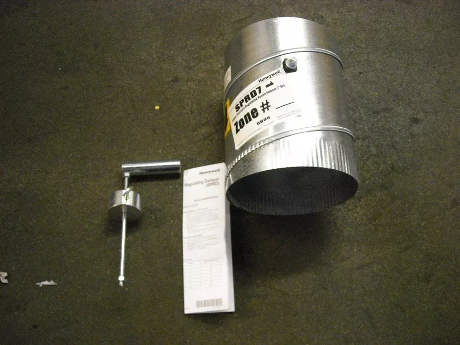 7" Static Pressure Regulating Damper