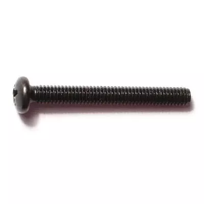 #8-32 x 1-1/2Black Oxide Phillips Pan Head Machine Screws (20 pcs.)