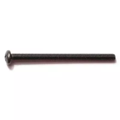 #8-32 x 2-1/2Black Oxide Phillips Pan Head Machine Screws (12 pcs.)