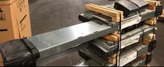 8 Small Base Roof Curb For "Sh" Series Packaged Heat Pump"