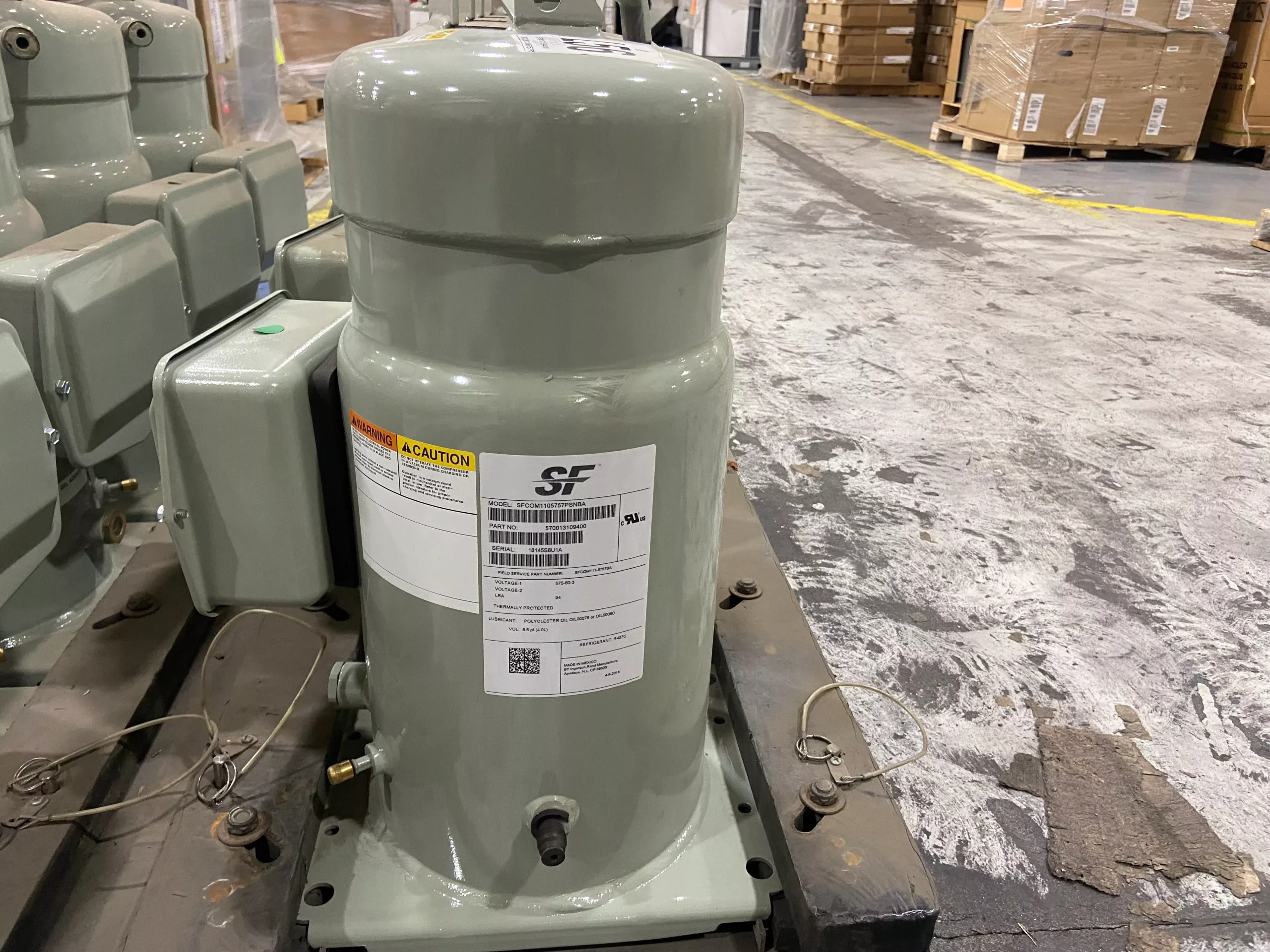 9 Ton AC/HP Scroll Compressor 575/60/3 R407C