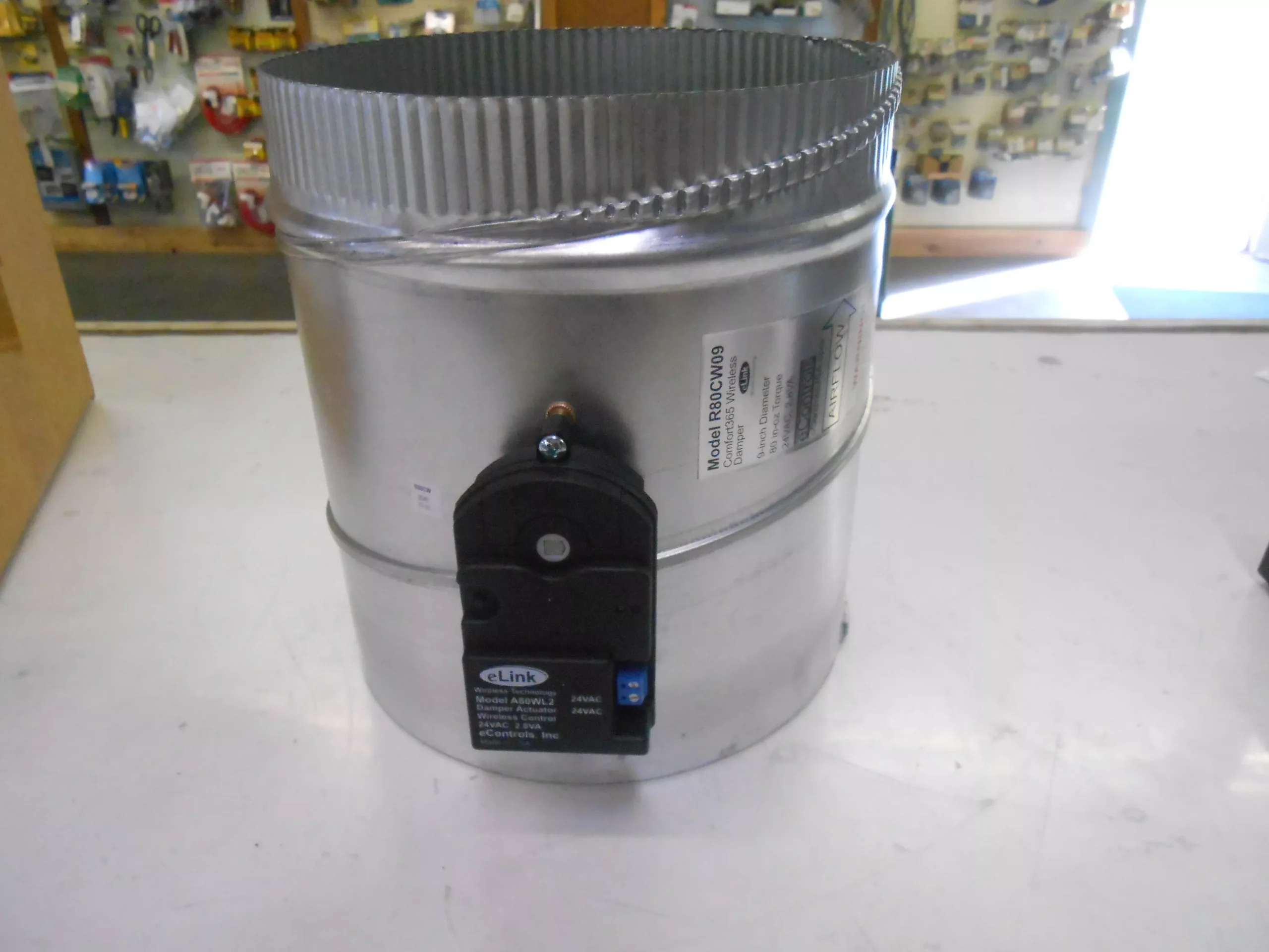 9 Wireless Damper 24 Volt