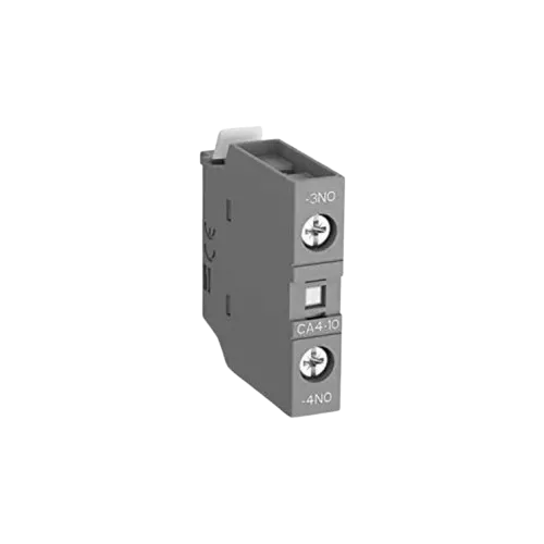ABB CA4-10 One Normally Open Auxiliary Contact Block for AF09-AF96 Contactors