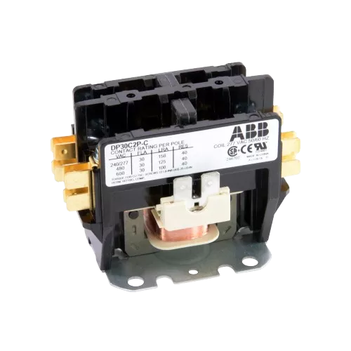 ABB DP30C2P-C Contactor 2Pole 30A 277V