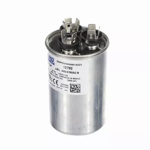 Amana CAP050550440RTP 55/5 µF 440V Round Dual Run Capacitor