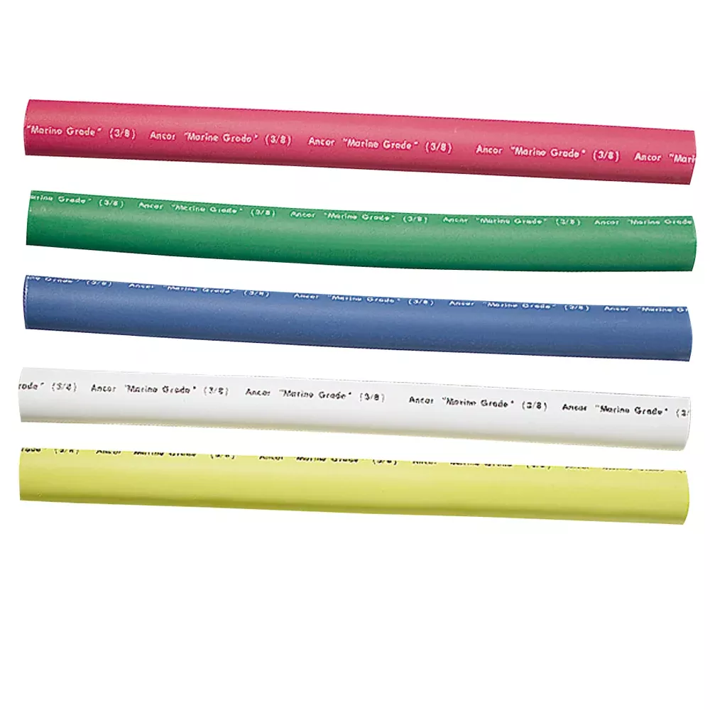 Ancor Adhesive Lined Heat Shrink Tubing - 5-Pack, 6", 12 to 8 AWG, Ass