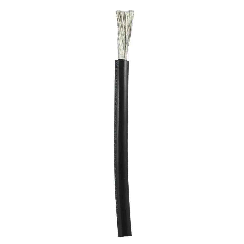 Ancor Black 1 AWG Battery Cable Sold By The Foot 1150FT
