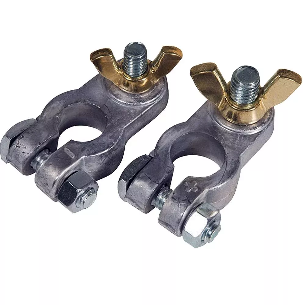 Ancor Lead Battery Terminal - 5/16" & 3/8" Stud - Positive & Negative