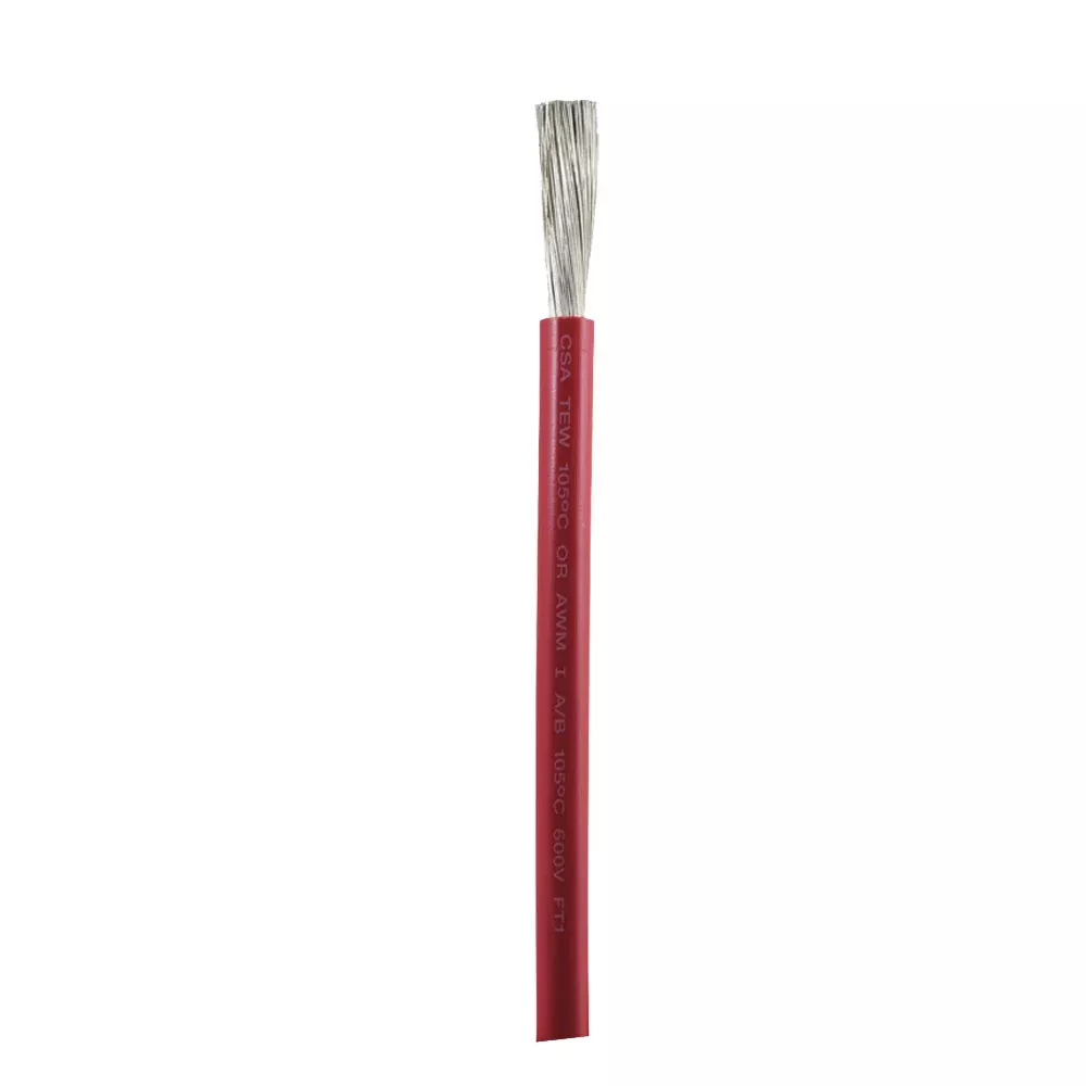 Ancor Red 2 AWG Battery Cable Sold By The Foot 1145FT