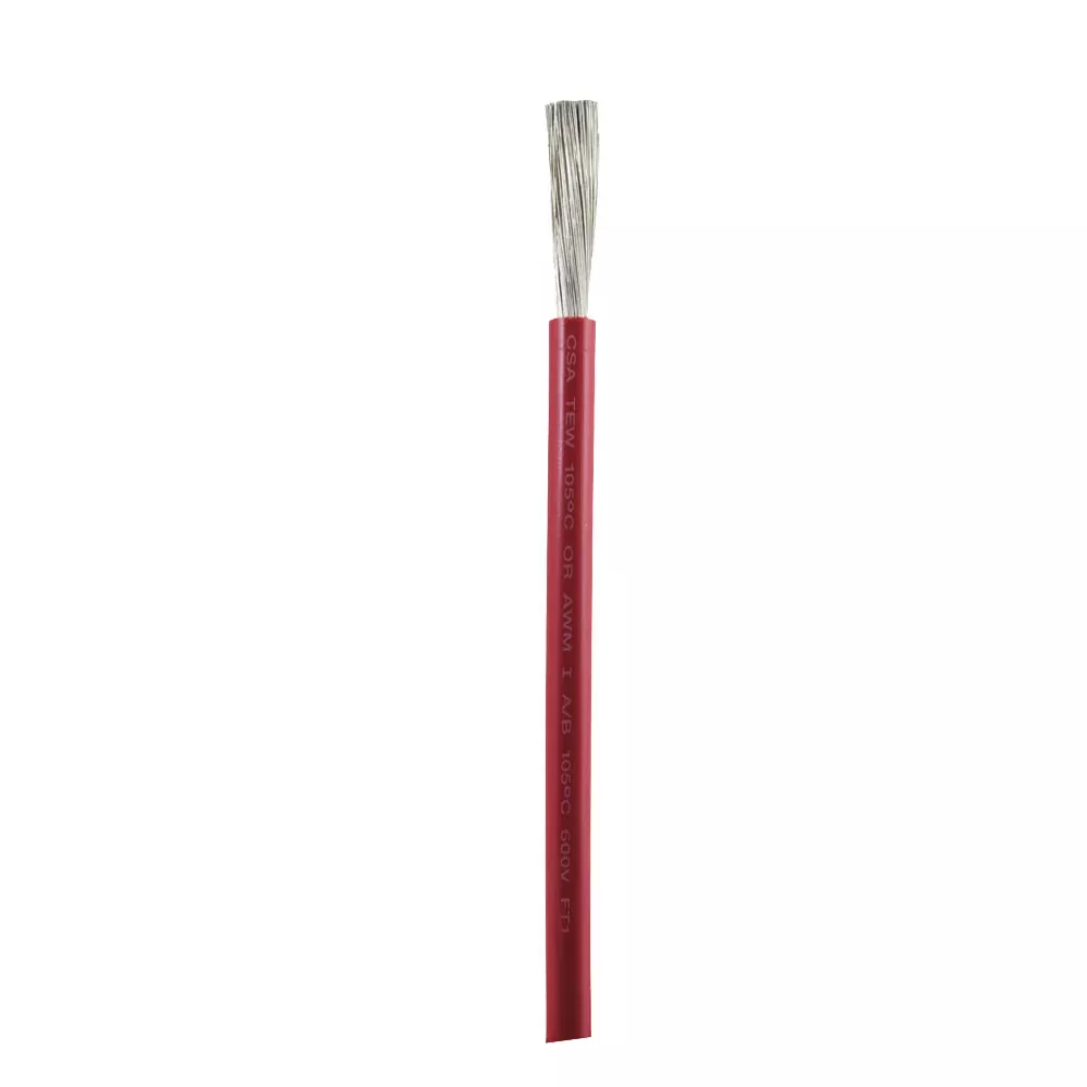 Ancor Red 4 AWG Battery Cable Sold By The Foot 1135FT