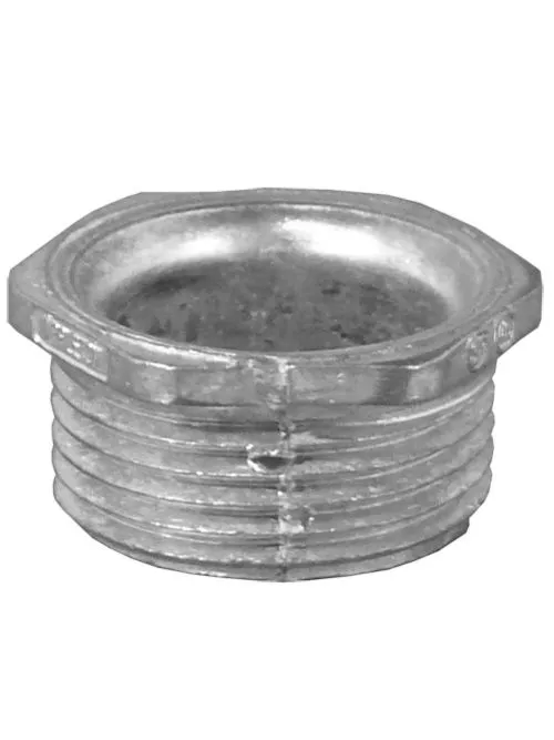 Appleton CNN-700 2-1/2" Bushed (Chase) Conduit Nipple, Zinc Die-Cast