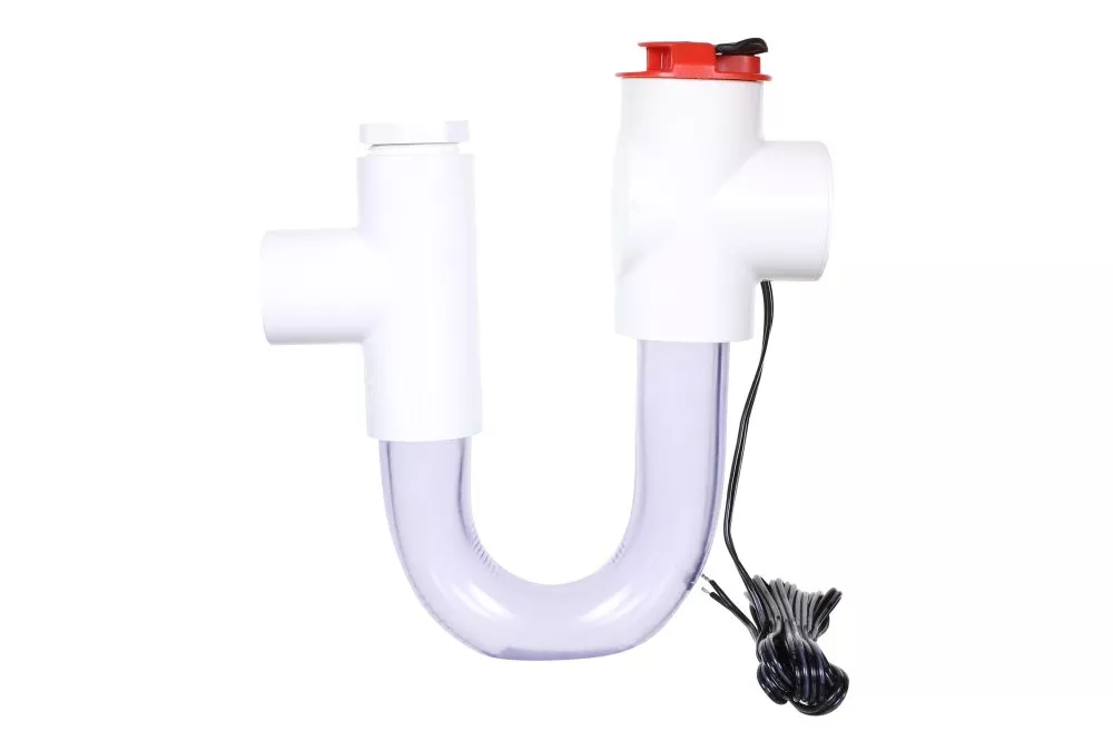 Asurity DTK207 Drain Trap Kit with Float Switch & Cap, 3/4" PVC, 1" Drop