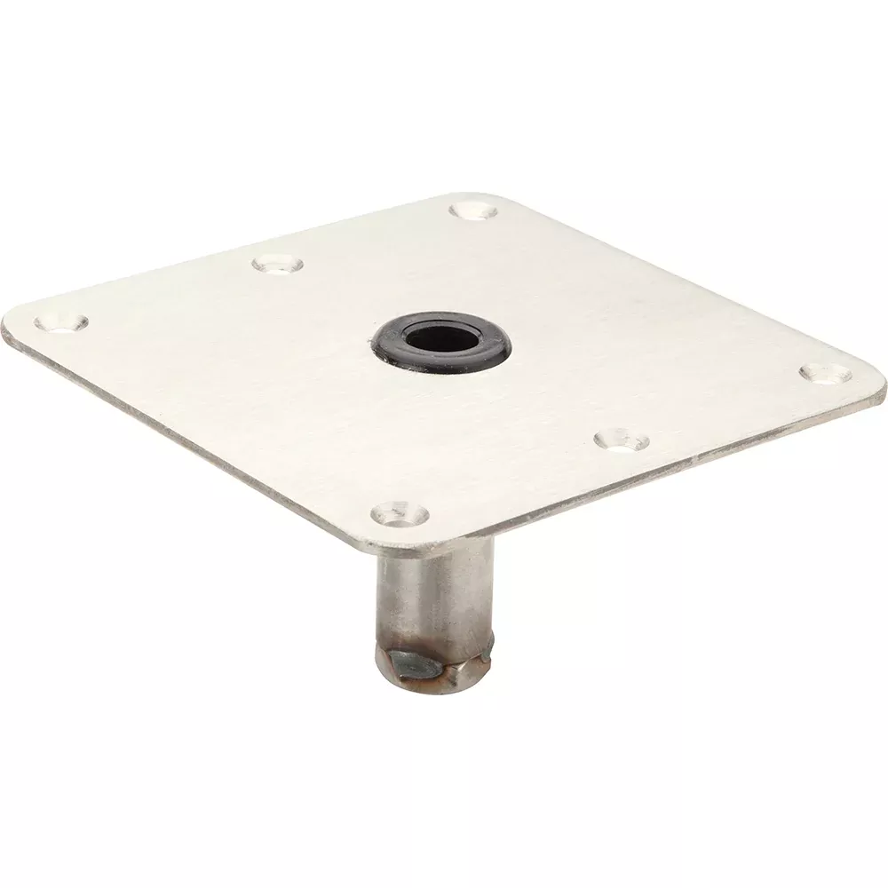 Attwood SWIVLEZE 7x7 LockNPin Zinc Plated Steel 34 Pin Base SP67739T