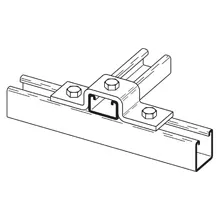 B-L B116-42GRN THREE HOLE U-SPT, GR