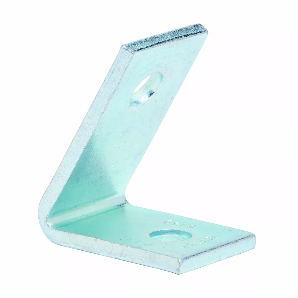 B-Line B159ZN 2-Hole 60 Degree Zinc Plated Closed Angle