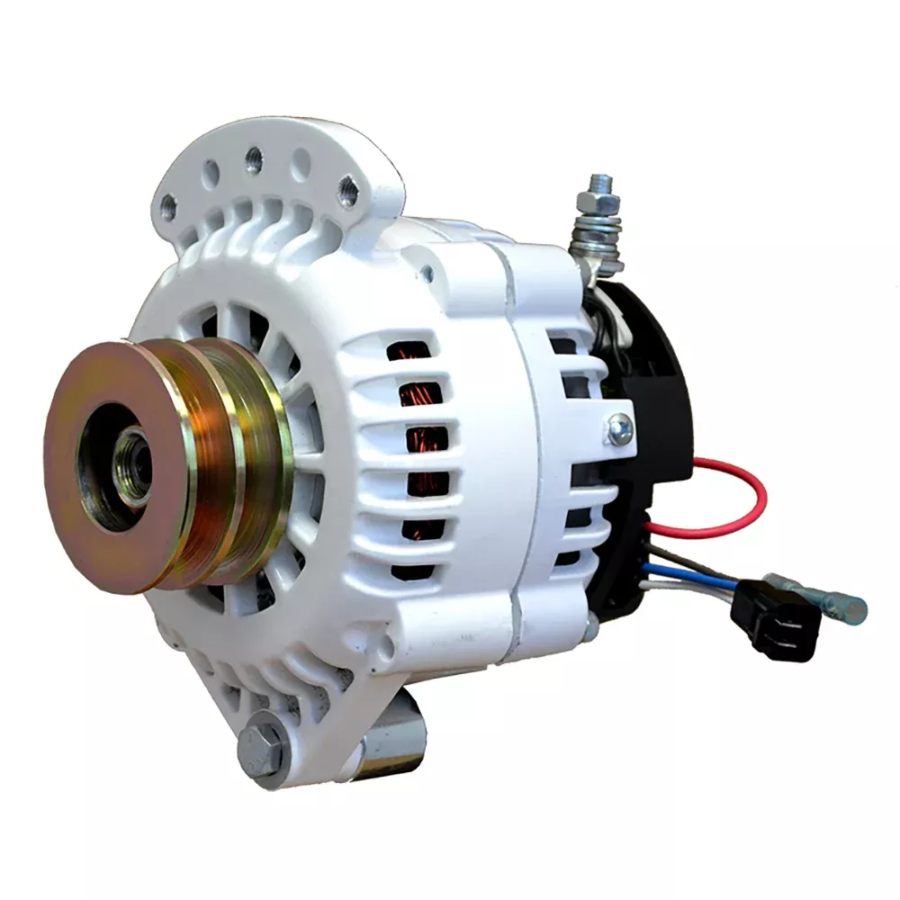 Balmar Alternator 100 AMP 12V 1-2" Single Foot Spindle Mount Dual Vee
