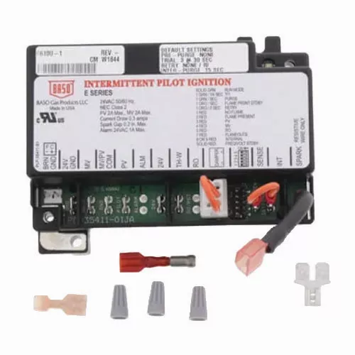 BASO C610U-1C 24Vac Universal Intermittent Pilot Ignition Control Board – Three Try, Remote/Integral Flame Sensing