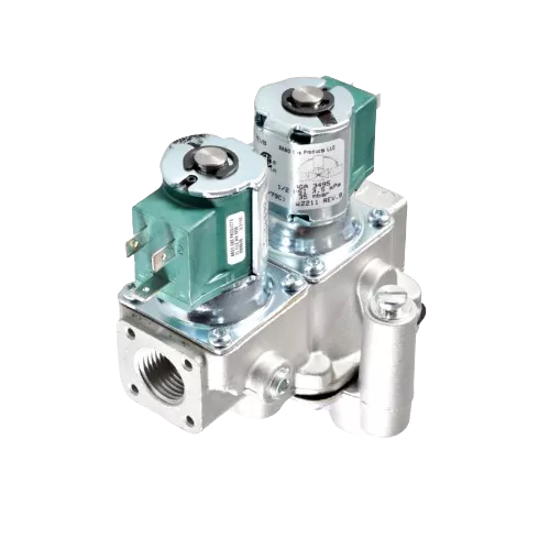 BASO Gas Products G96HGA-7C REVB Dual Solenoid Gas Valve, 1/2", 24V, 3"-6"wc