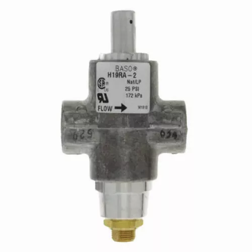 BASO H19RA-2 3/8" NPT High-Pressure Automatic Shut-Off Pilot Gas Valve – Natural & LP Gas 25 PSI