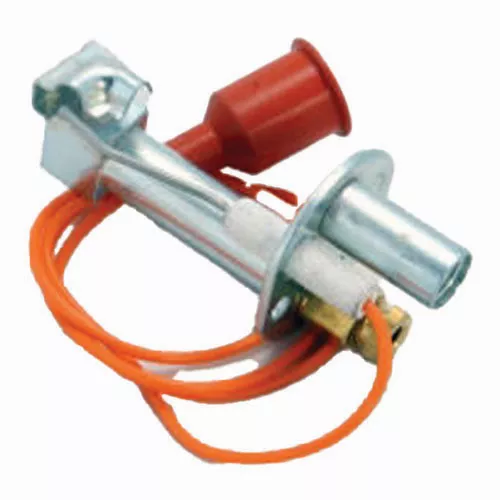 BASO J994FLW-7218 Natural Gas Pilot Burner Assembly – .018" Orifice with Inlet Fitting for Reliable Ignition