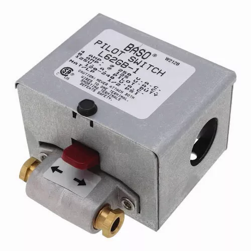BASO L62GB-1 Safety Pilot Switch, Manual Reset, 100% Lockout