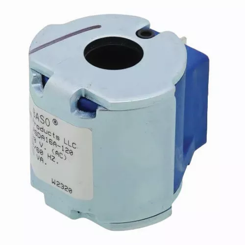 BASO RSDA16A-120C 120V Solenoid Coil Assembly – Replacement Valve Coil for Gas Controls