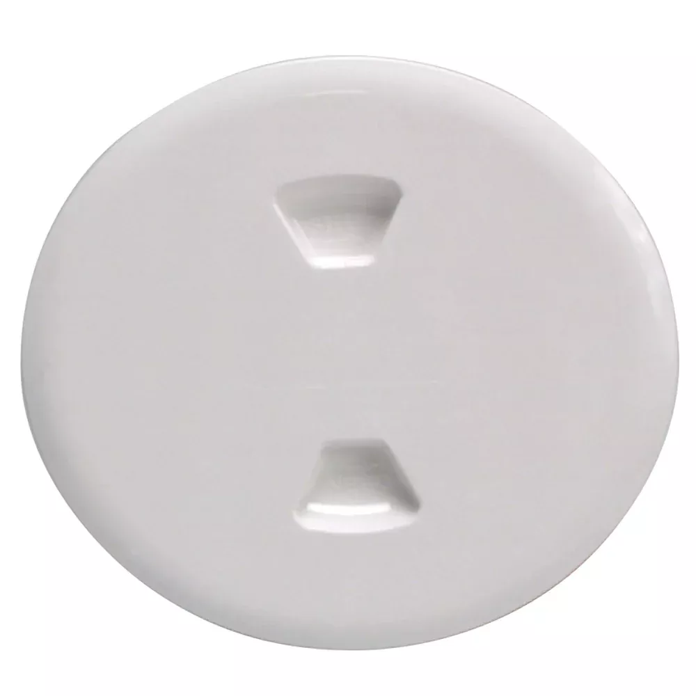 Beckson 5 TwistOut Deck Plate White DP50W
