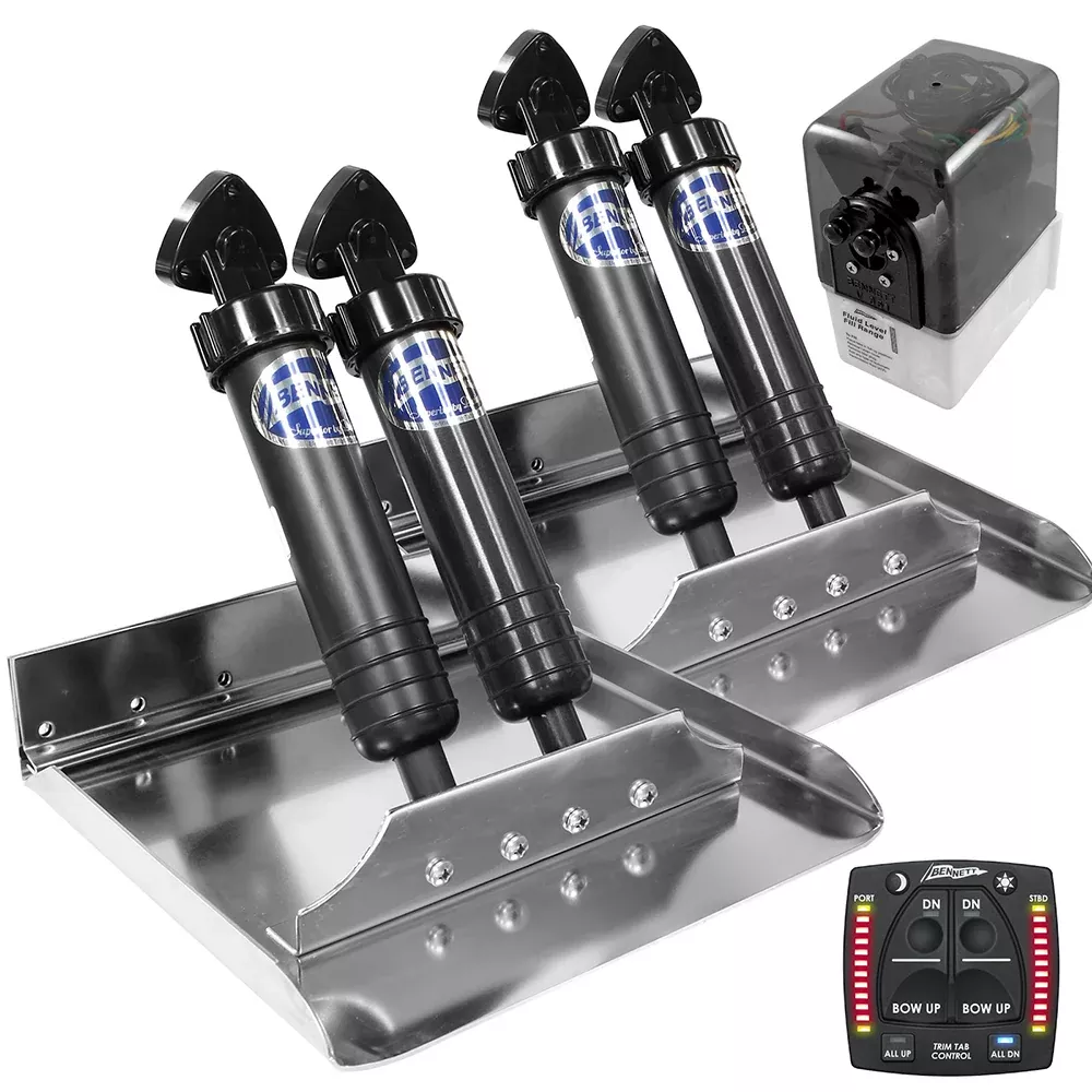 Bennett Marine 12x12 Sport Tab System wOne Box Indication ST12OBI
