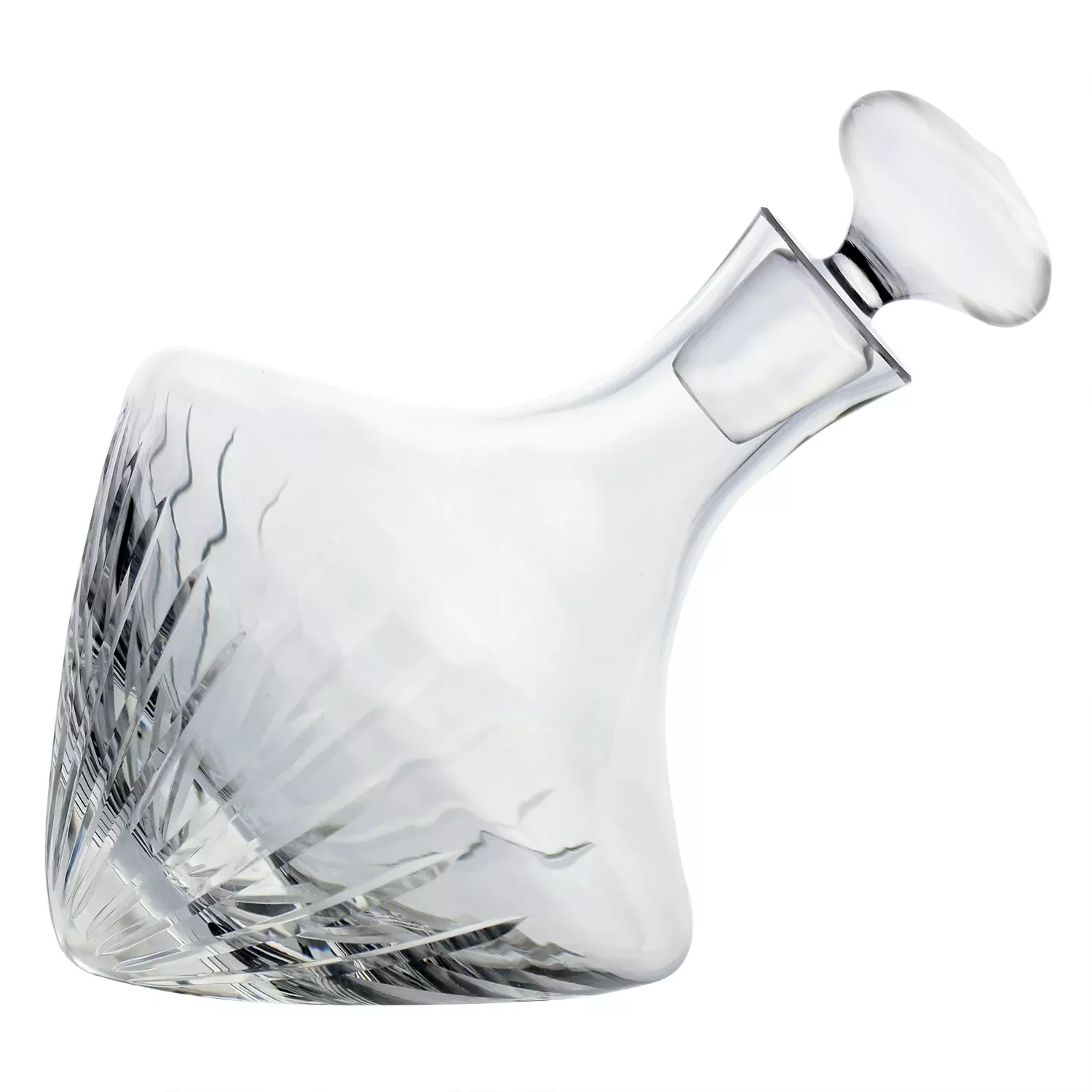 Beveled Orbital Magnum Decanter