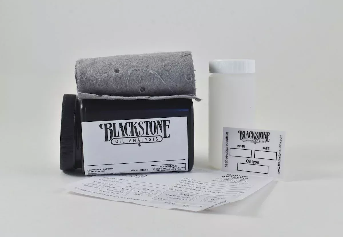 Blackstone Laboratories - Oil Analysis Kit - Engine & Transmission Oil Testing