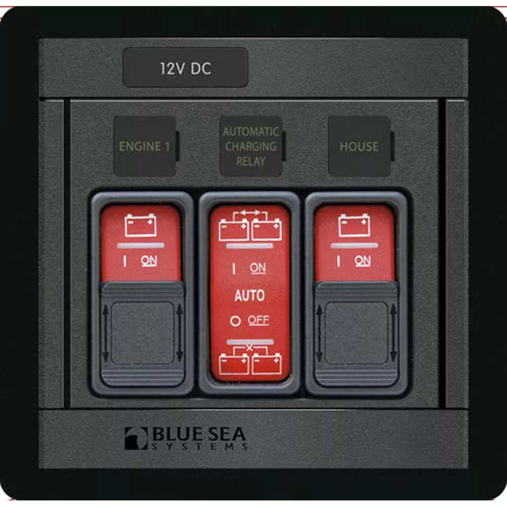 Blue Sea 1147 Remote Control Panel w/(2)2145 & (1)2146 Remote Control