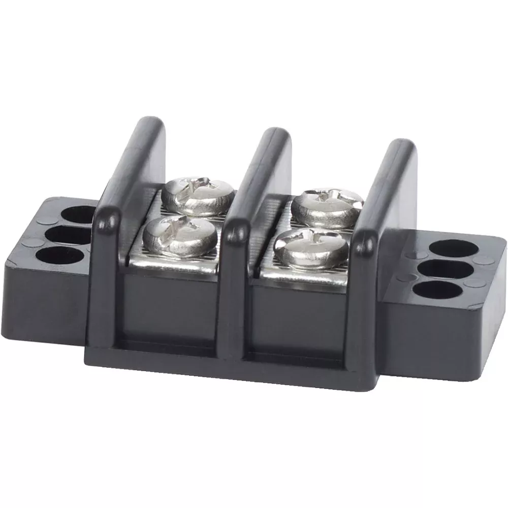 Blue Sea 2502 Terminal Block 30AMP - 2 Circuit - 2502