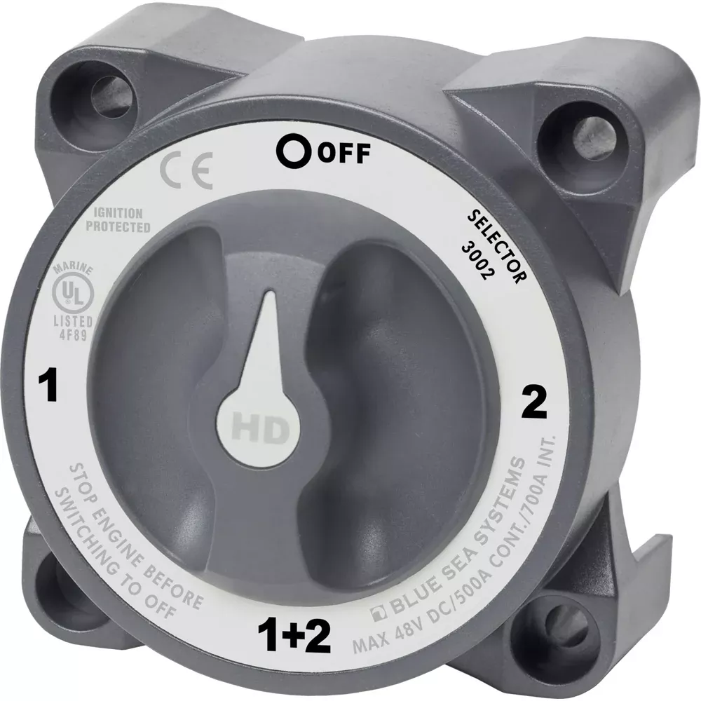 Blue Sea 3002 HDSeries Battery Switch Selector 3002