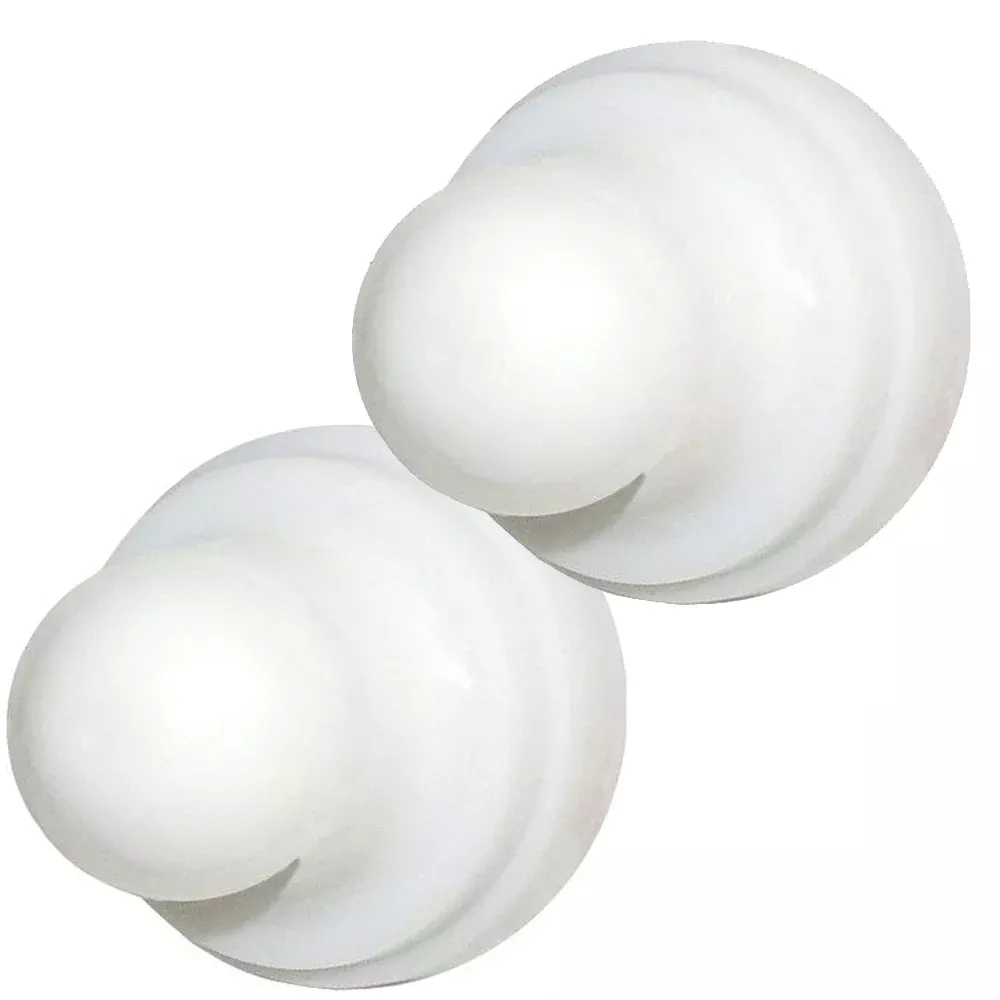 Blue Sea 4136 Push Button Reset Only Circuit Breaker Boot White 2Pack 4136