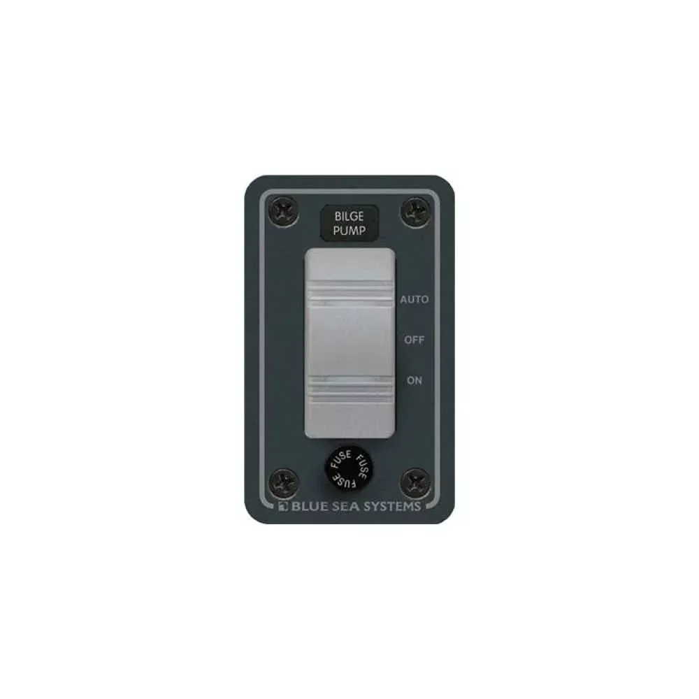 Blue Sea 8263 Contura Single Bilge Pump Control Panel 8263