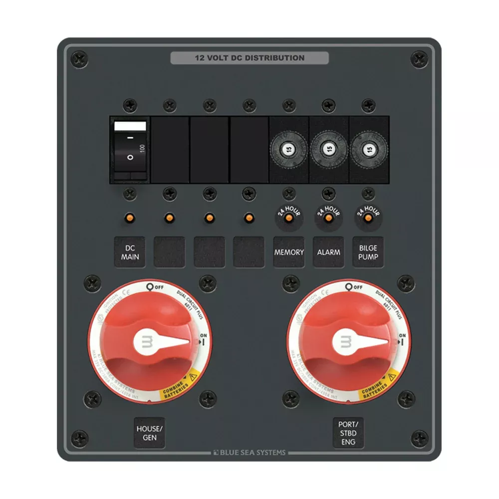Blue Sea 8689 mSeries Dual Circuit Plus 2 of PN 6011 8689