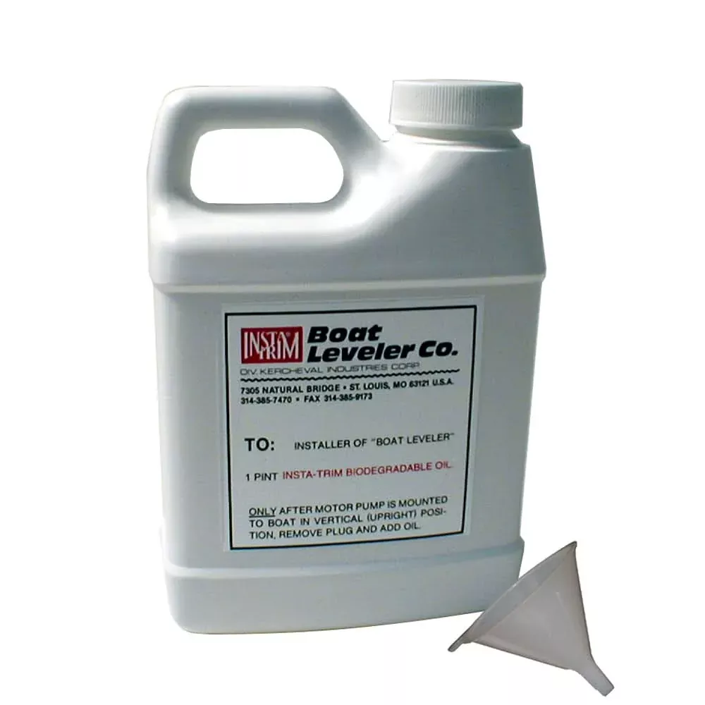 Boat Leveler Oil Funnel Kit 12612