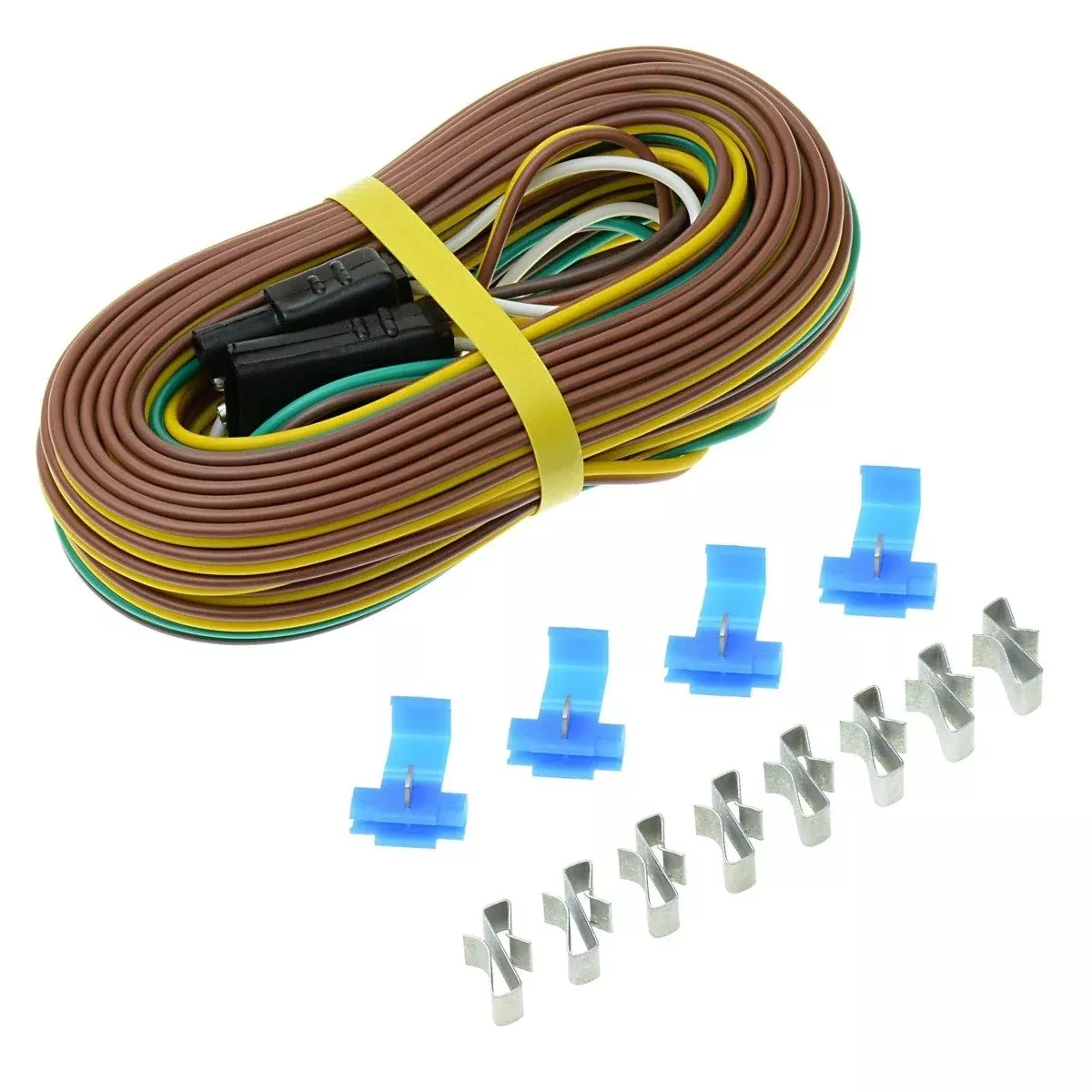 Boating Essentials - 4 Way 25 FT Trailer Wiring Harness - BE-TR-59372-