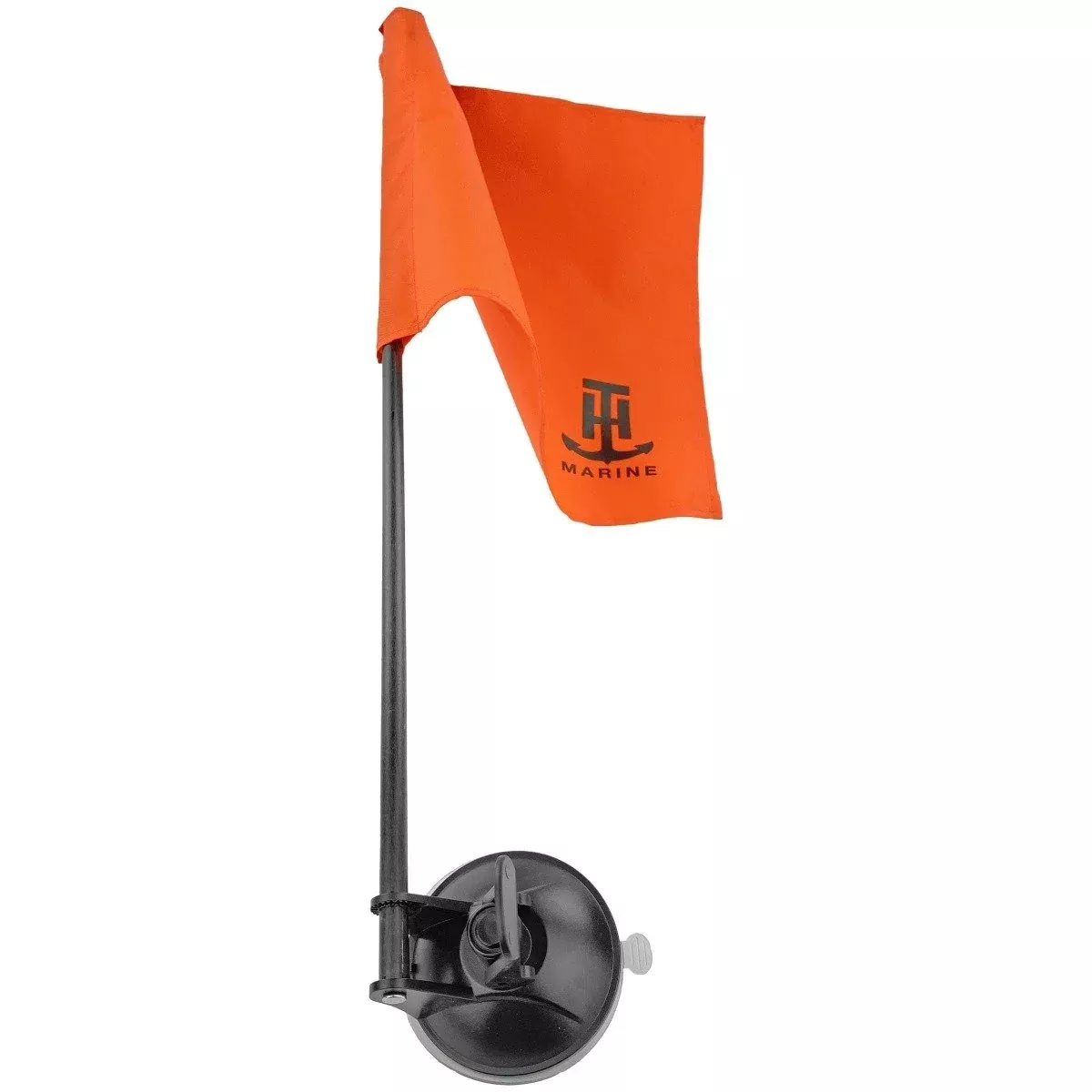 Boating Essentials Skier Down Flag w/Locking Suction Cup - Folding