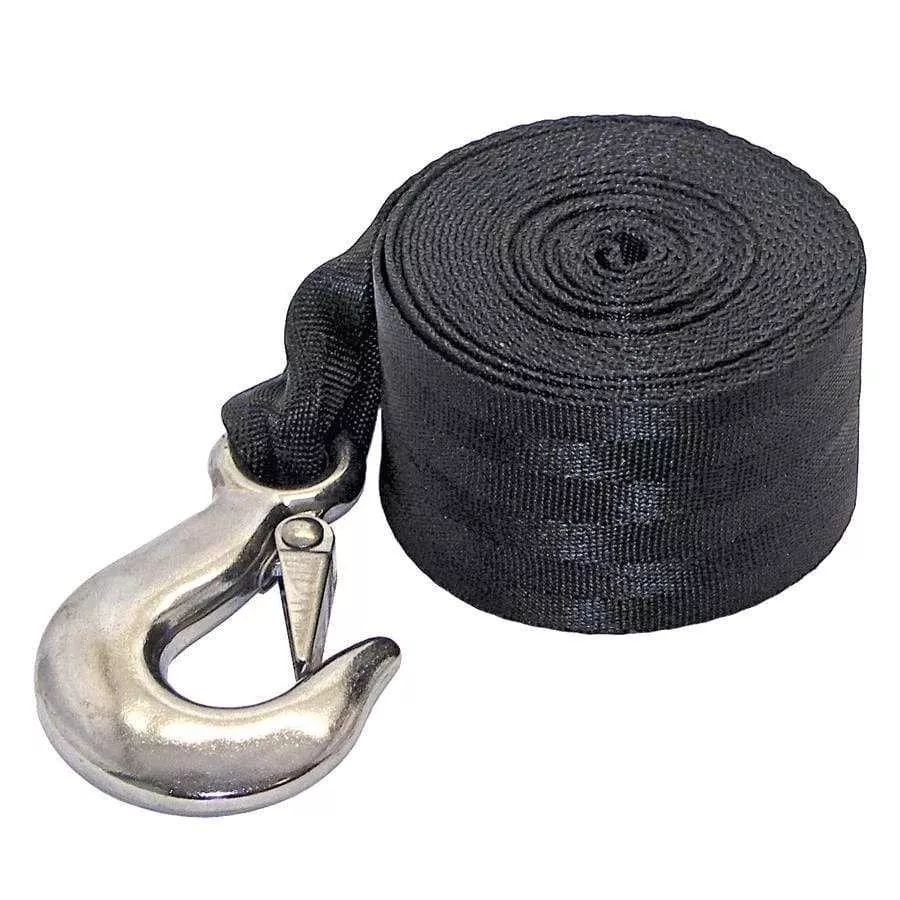 Boating Essentials - Winch Strap & Hook - BE-TR-59818-DP