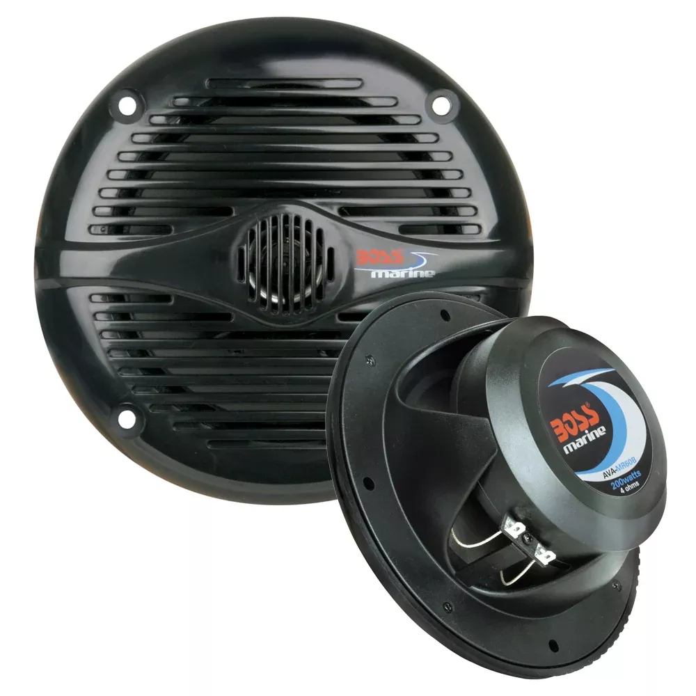 Boss Audio 65 MR60B Speakers Black 200W MR60B