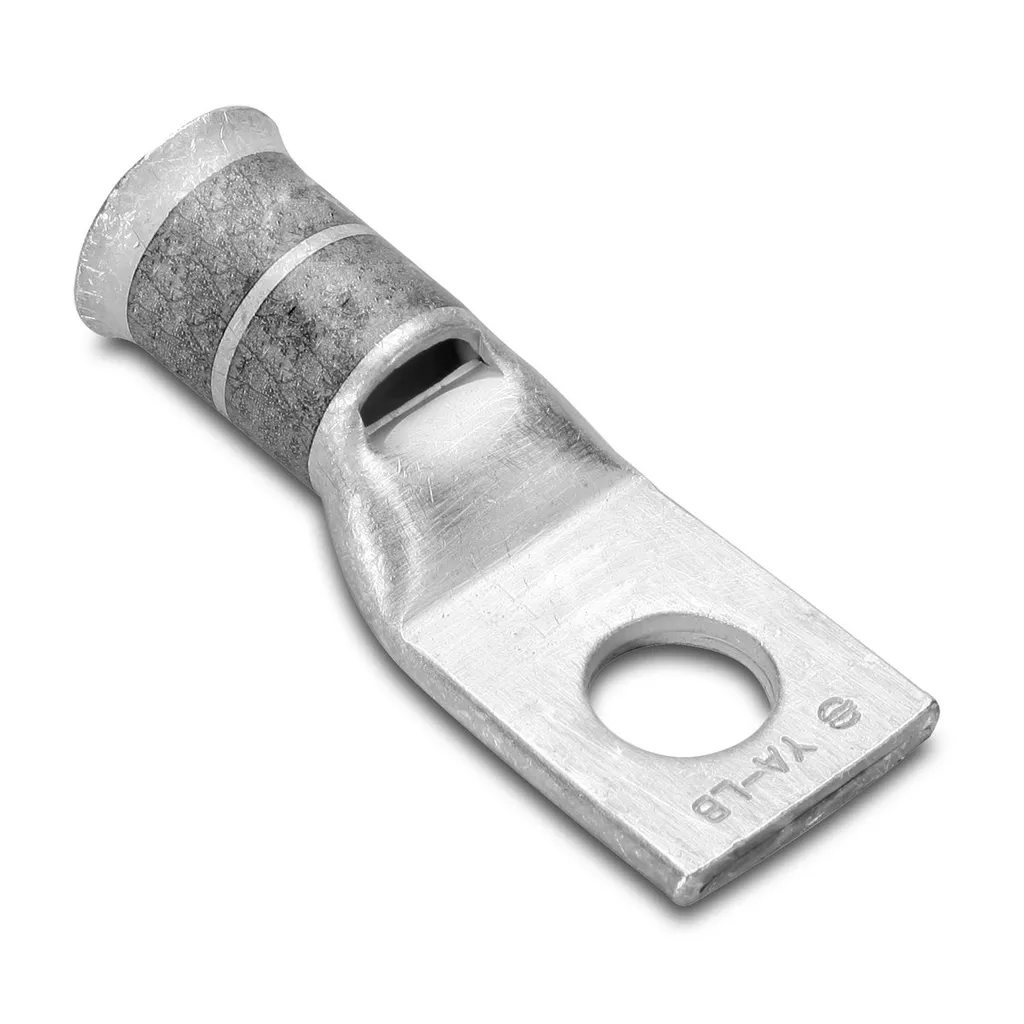 Burndy YA28LB 3/0 Cu 1-Hole Short Bell