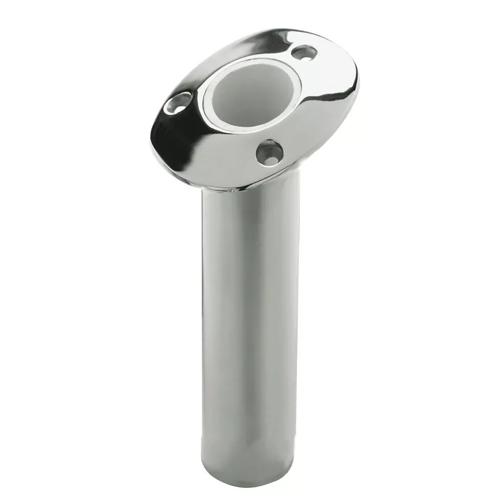 C.E. Smith 536810C - Flush Mount Rod Holder - 15 Degree - Cast - 10.5"