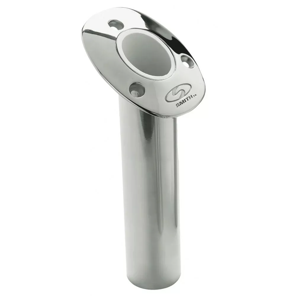 C.E. Smith Flush Mount Rod Holder - 30 Degree 9" Depth - Stainless Ste